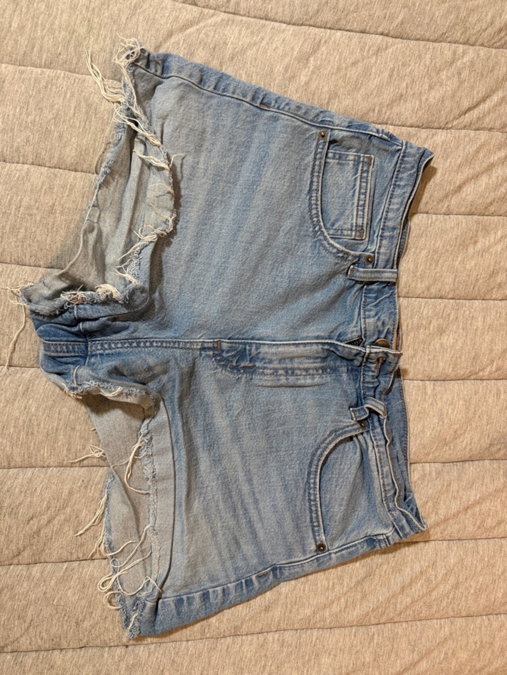 Universal Thread Light Blue Distressed Denim Cutoff Shorts